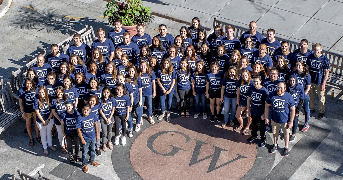 Class of 2021 PA program students